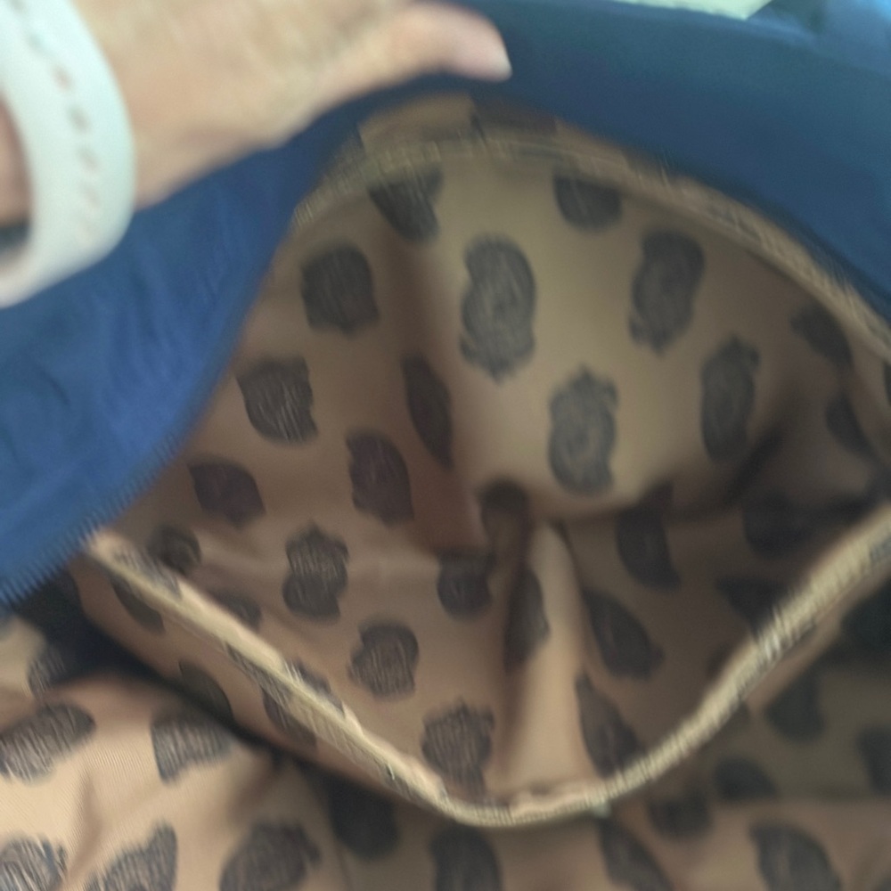 NWOT: Vera Bradley Navy Blue Tote Bag - Picture 5 of 14